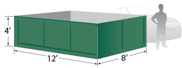 14-cubic-yards-bin